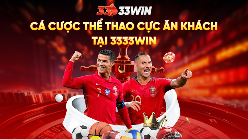 Cá cược thể thao cực ăn khách tại 3333Win